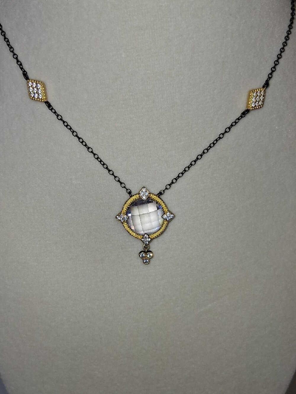 Freida Rothman Mirror Stone Necklace - Picture 5 of 7